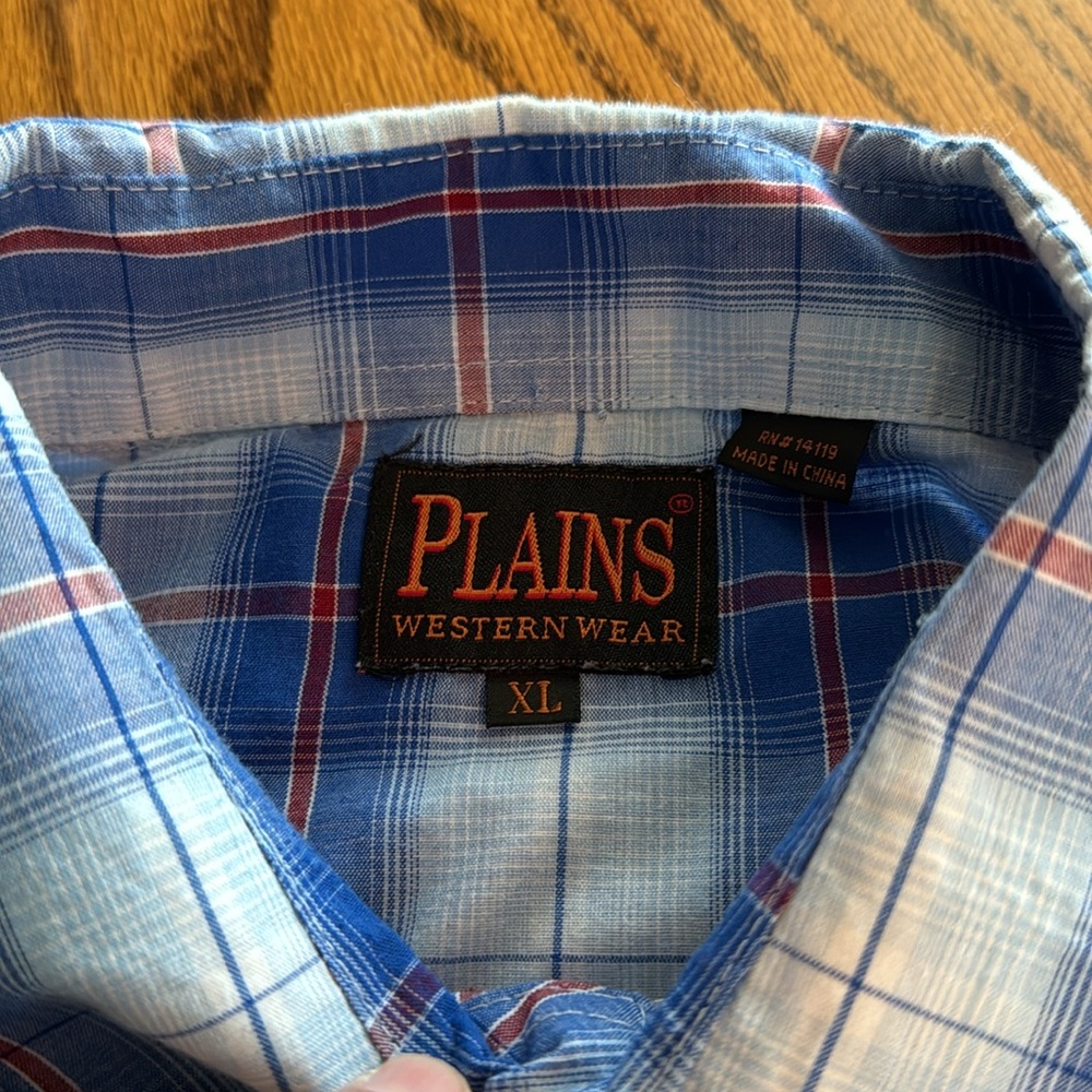 Plains western shirt - Picture 3 of 3